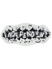 Independent Outbreak 6" Sticker White/Black