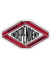 Independent Scroll 2 3.75" Sticker Black