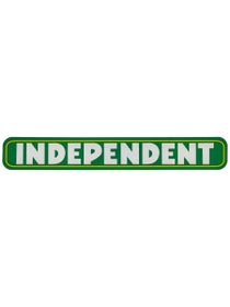 Independent Bar Logo 6" Sticker Green