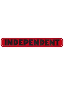 Independent Bar Logo 6" Sticker Red