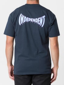 Independent Spanning Chest T-Shirt Navy