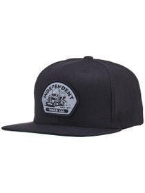 Independent Trucking Snapback Hat Black