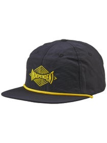 Independent Vertigo Span Snapback Hat Black