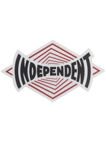 Independent Vertigo Span Sticker Red