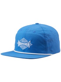 Independent Vertigo Span Snapback Hat Blue