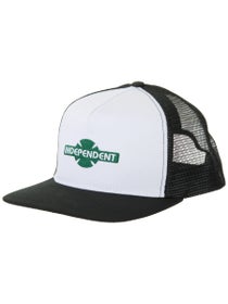 Independent OGBC Legacy Snapback Hat White w/Dk Green