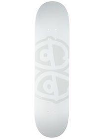 Krooked Eyes White Deck 8.06 x 31.8