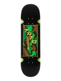 Krooked Kamo Wheel Wells Black Deck 8.25 x 32