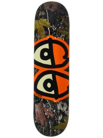 Krooked Eyes Camo Orange Deck 8.25 x 32