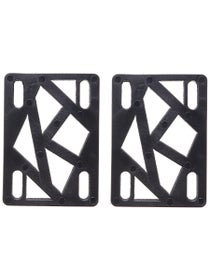 Krooked Riser Pads 1/4" Black