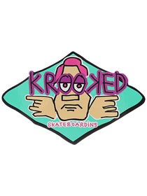 Krooked Arketype Sticker Teal Medium