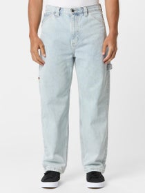 Krooked Koffin Carpenter Pants Bleached Denim