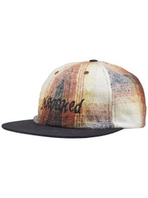 Krooked Double OK Strapback Hat Flannel/Black