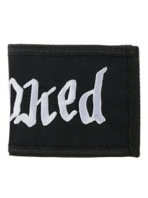 Krooked Double OK Script Wallet Black/Blue