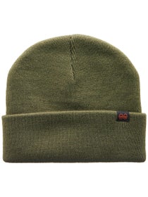 Krooked Eyes Clip Cuff Beanie Olive