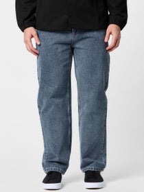 Krooked Eyes Denim Twill Pants Stone Wash