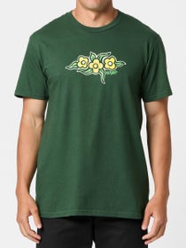 Krooked Flowers T-Shirt Forest