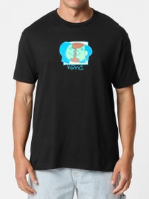 Krooked Moonsmiley T-Shirt Black