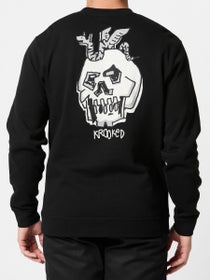 Krooked No Monster Crewneck Black