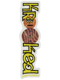 Krooked x Quartersnacks Snackman Sticker
