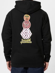 Krooked x Quartersnacks Snackman Hoodie Black