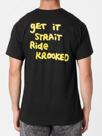 Krooked Strait Eyes Pocket T-Shirt Black