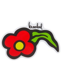Krooked Wild Style Flowers Die Cut Sticker Medium
