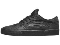 Lakai Cambridge Shoes Black Coated Canvas