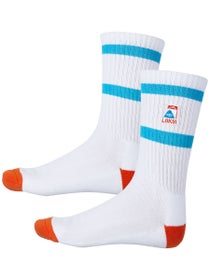 Lakai x Poler Summit Crew Socks White