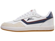 Lakai Terrace Shoes White/Navy Suede