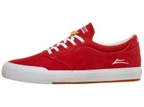 Lakai Wilkins Shoes Red Suede