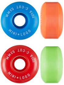 Mini Logo C-Cut "2" Assorted 101a Wheels 53mm 