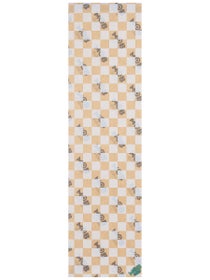 Mob Checkers #2 Perforated Griptape White