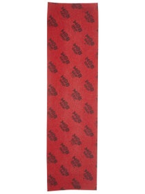Mob Colors Perforated Griptape Transparent Red