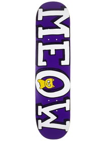 Meow Logo Purple Mini Deck 7.25 x 30