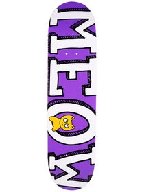 Meow Logo Purple Deck 8.0 x 31.25