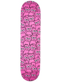 Meow Sticker Pile Pink Deck 7.75 x 31.2