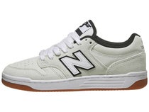 New Balance Numeric 480 Shoes Cream/White