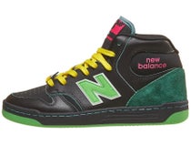 New Balance Numeric Natas 480 Hi Shoes Black/Green/Pink