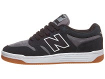 New Balance Numeric 480 Shoes Black/Grey