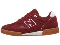 New Balance Numeric Knox 600 Shoes Burgundy/Gum