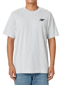 New Balance Numeric Small Logo T-Shirt Athletic Grey