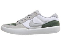 Nike SB Force 58 Shoes White/Flt Silver-Fir