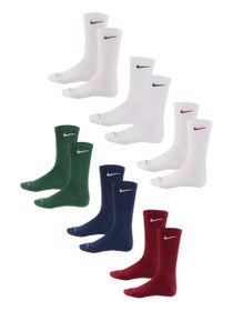 Nike Elevated Crew Socks 6-Pack Multi Color