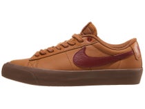 Nike SB Blazer Low Pro GT Shoes Lt British Tan/Team Red