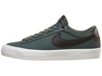 Nike SB Blazer Low Pro GT Shoes Vintage Green/Black-Wht