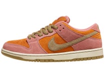 Nike SB Dunk Low Pro Shoes Red Stardust/Olive-Monarch