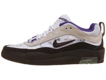 Nike SB Air Max Ishod Shoes White/Black-Purple-Blk