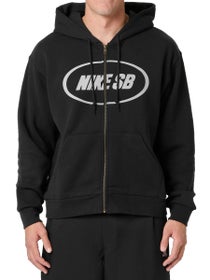 Nike SB Oval Pullover Hoodzip Black