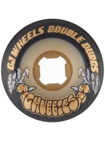 OJ Double Duro Chubbies 99a/95a Wheels Black